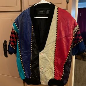 Vintage saxony collection vest sz medium